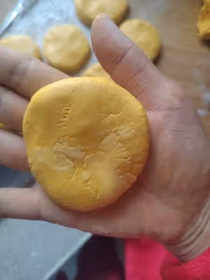 軟糯香甜的南瓜餅南瓜球