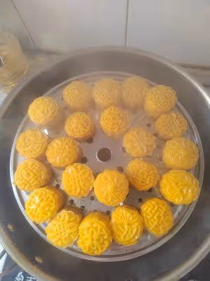 軟糯香甜的南瓜餅南瓜球