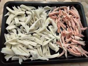 南昌家鄉菜—小炒柚子皮 增加去皮快手方法以及曬乾保存