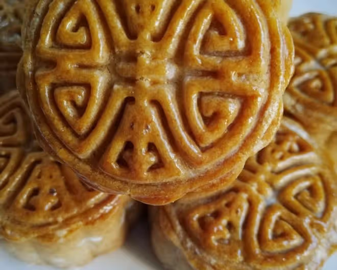 簡單的蜂蜜月餅