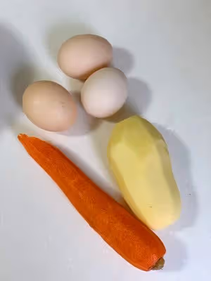 土豆絲和雞蛋的妙搭