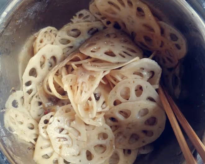 涼調藕片