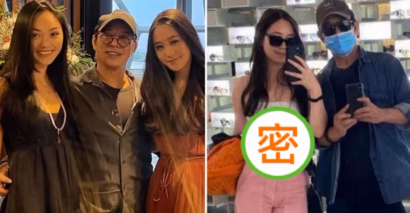 李連杰近況曝光！長居歐洲陪妻女逛街打扮帥氣，女兒穿抹胸衣身材火辣，身材纖細不輸明星媽媽，網友：基因太贊