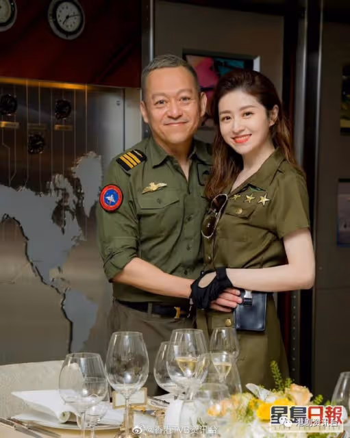 TVB前港姐婚後依舊美艷!化身飛機師賀老公50歲生日