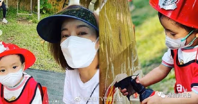 陳展鵬嘆小朋友大得快!羅子溢楊茜堯偕囡囡親子樂