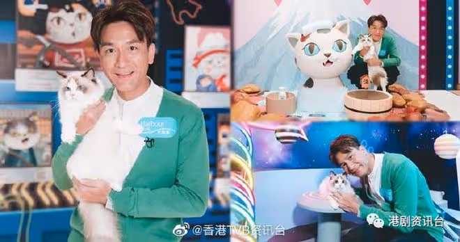 馬國明獨力照顧女友靚湯兩隻貓咪!自詡有當貓奴天分