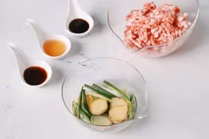 花好月圓蘿蔔釀肉+星星蒸蛋