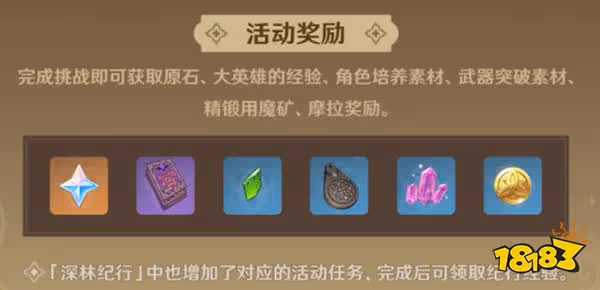 原神溢神的論證獎勵一覽 溢神的論證有什麼獎勵