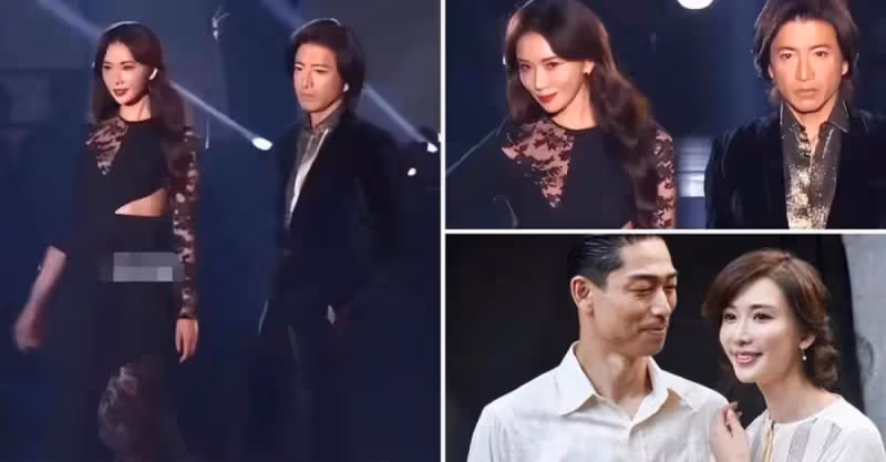 林志玲生娃後首次走秀，與木村拓哉同台氣場超強，根本不像48歲，網：女神姐姐果然不會老