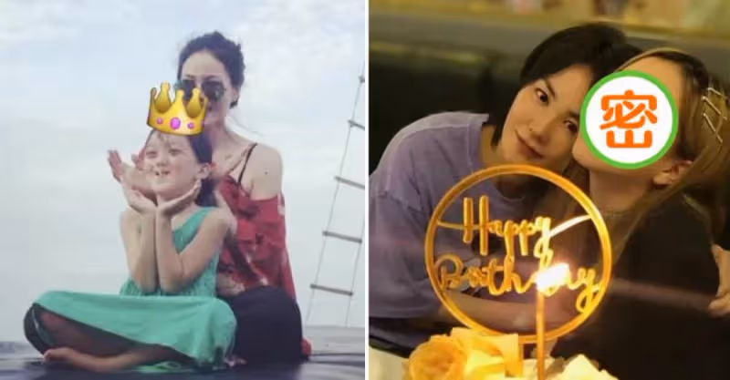 王菲為女兒李嫣慶生！她穿米奇T越來越嫩，李嫣治好兔唇：自信灑脫超有星范