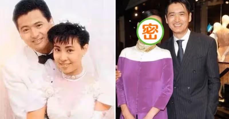 周潤發62歲老婆如今真時髦，套裝搭珠串優雅闊太，膝下無子和發哥恩愛，網友：活得漂亮