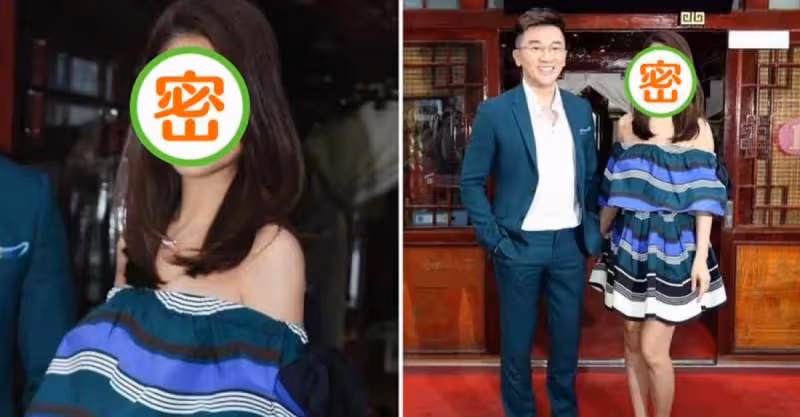 林心如同框蘇有朋！穿條紋裙可愛俏皮，確實有做少女的資本：根本猜不出她的年齡