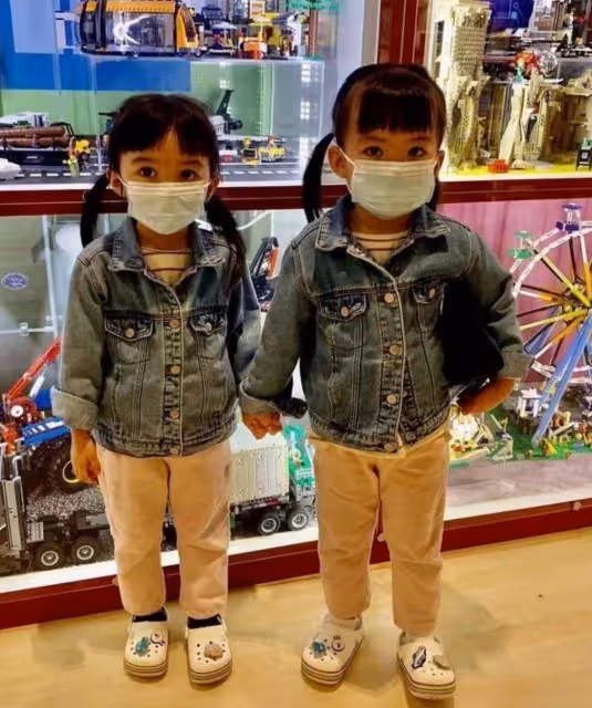 熊黛林丈夫曬娃語氣寵溺,萌娃圓腦袋乖巧,顏值被指不如方媛女兒