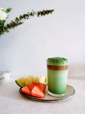 冰抹茶拿鐵咖啡