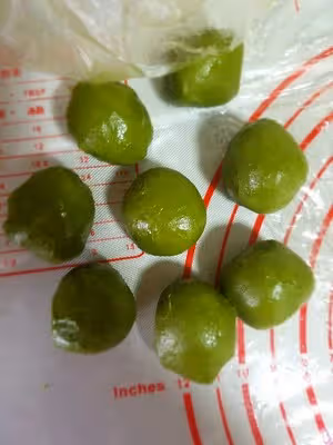 抹茶蛋黃酥（螺旋酥）