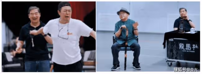 73歲王剛與女星合影顯侷促 身形發福大肚腩突出