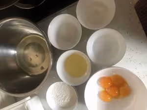 原味、黑麥8寸戚風蛋糕