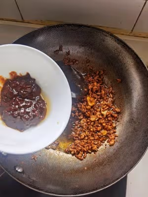 好吃又簡單的豇豆醬肉包子餡兒