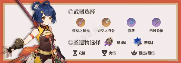 《原神》3.0版甘雨主副C配隊出裝指南