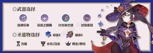 《原神》3.0版甘雨主副C配隊出裝指南
