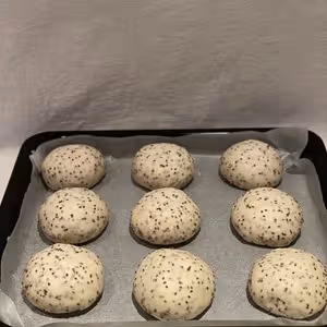 奇亞籽青提乳酪歐包，無糖高纖健身必備