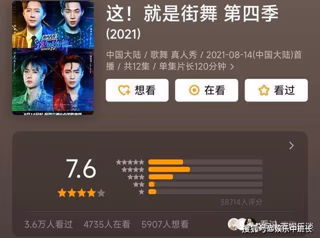 《這！就是街舞5》評分出爐，7.0分成為系列最低，8.7分的第二季成為經典