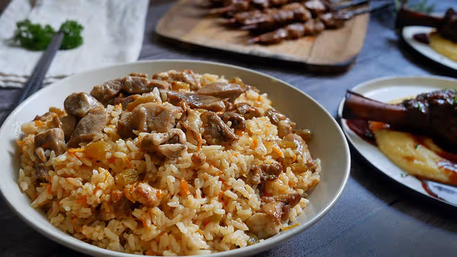 羊肉手抓飯（電飯煲版）