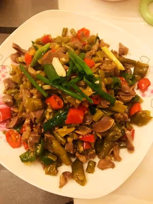 酸辣雞雜
