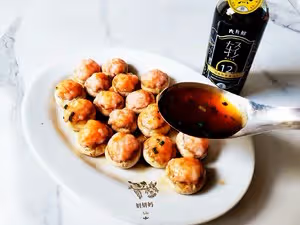 蘑菇釀蝦滑♨️鮮、香、嫩口口爆汁