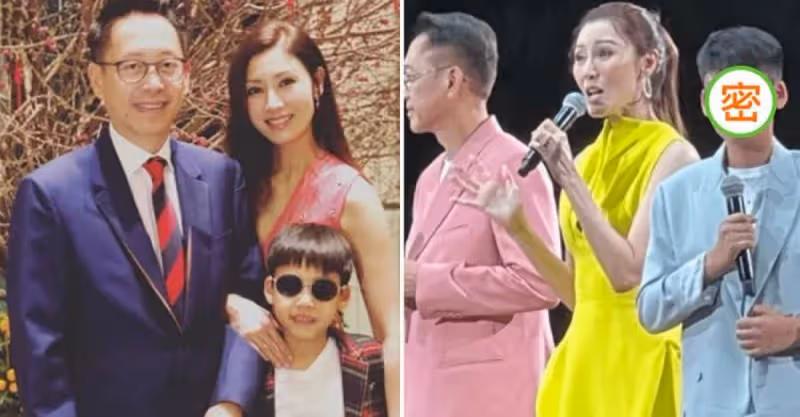 李嘉欣兒子首次登台！「淡藍色西裝+黝黑皮膚」長相帥氣，11歲身材出眾氣質不輸小正太，網友：基因太強大