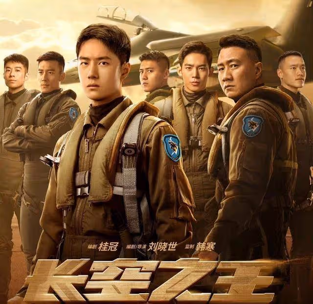 《長空之王》全新海報發布，畫面質感拉滿，王一博與戰機出鏡_作品_電影_試飛員