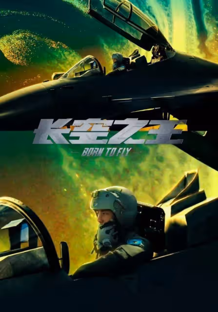 《長空之王》全新海報發布，畫面質感拉滿，王一博與戰機出鏡_作品_電影_試飛員