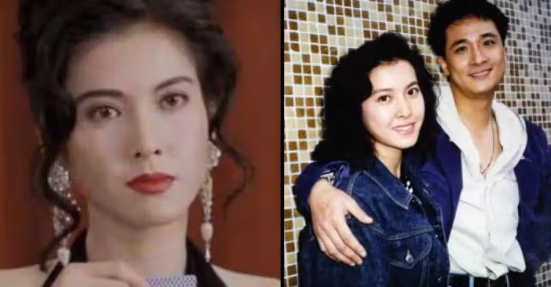 她被稱為「最美紫衫龍王」！是吳鎮宇8年初戀　今51歲「同框周慧敏」凍齡似少女