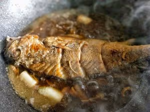 黃油家常燒黃魚