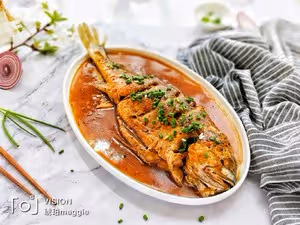 黃油家常燒黃魚