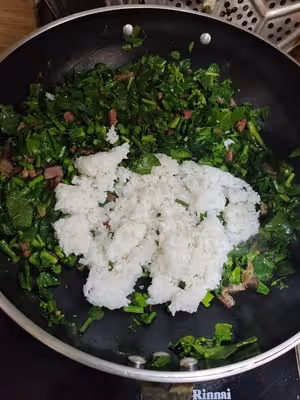 菜飯，不怕長胖的炒飯🤣🤣