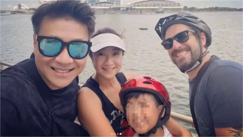 傳黃湘怡已和富二代老公離婚　合影洋男疑為新對象　　