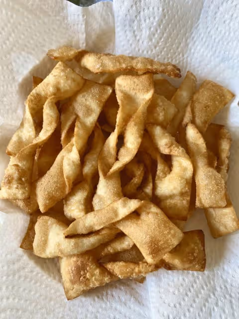 餛飩皮小零食