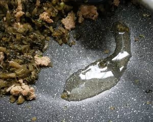 酸腌菜肉末空心菜梗