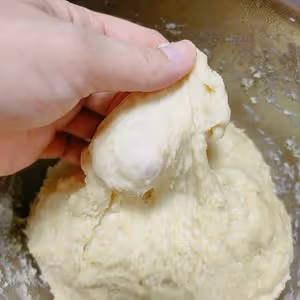 牛奶軟餐包(手工和面)