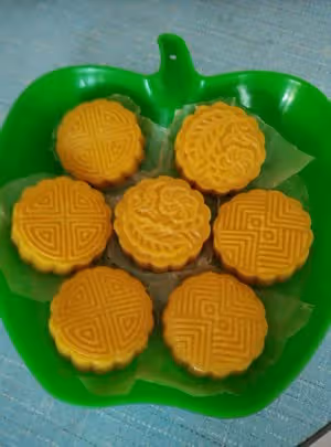 紅薯糯米糕（紅豆沙餡）