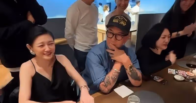 大S和老公陪家人過中秋!顧君夜自己做飯,被網友稱為「家常菜」