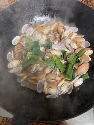 清炒花蛤
