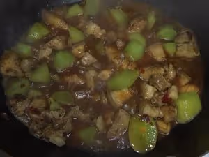 萵筍燒肉