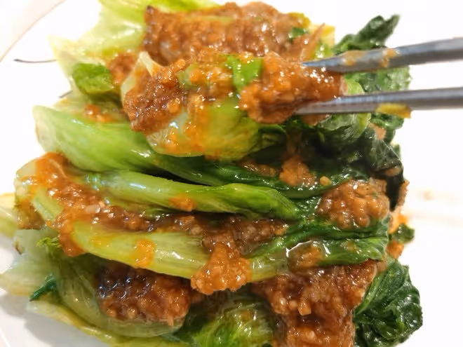 蒜泥➕耗油完美爆香的耗油生菜