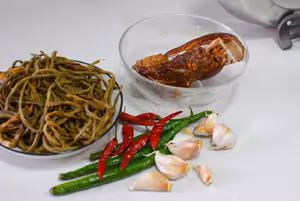 干豆角炒臘肉
