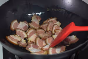 干豆角炒臘肉