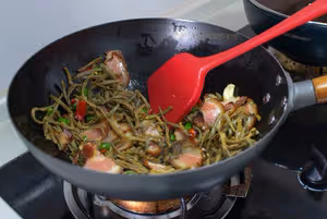 干豆角炒臘肉