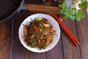 干豆角炒臘肉