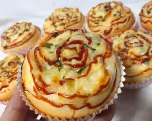 肉鬆火腿麵包🥯